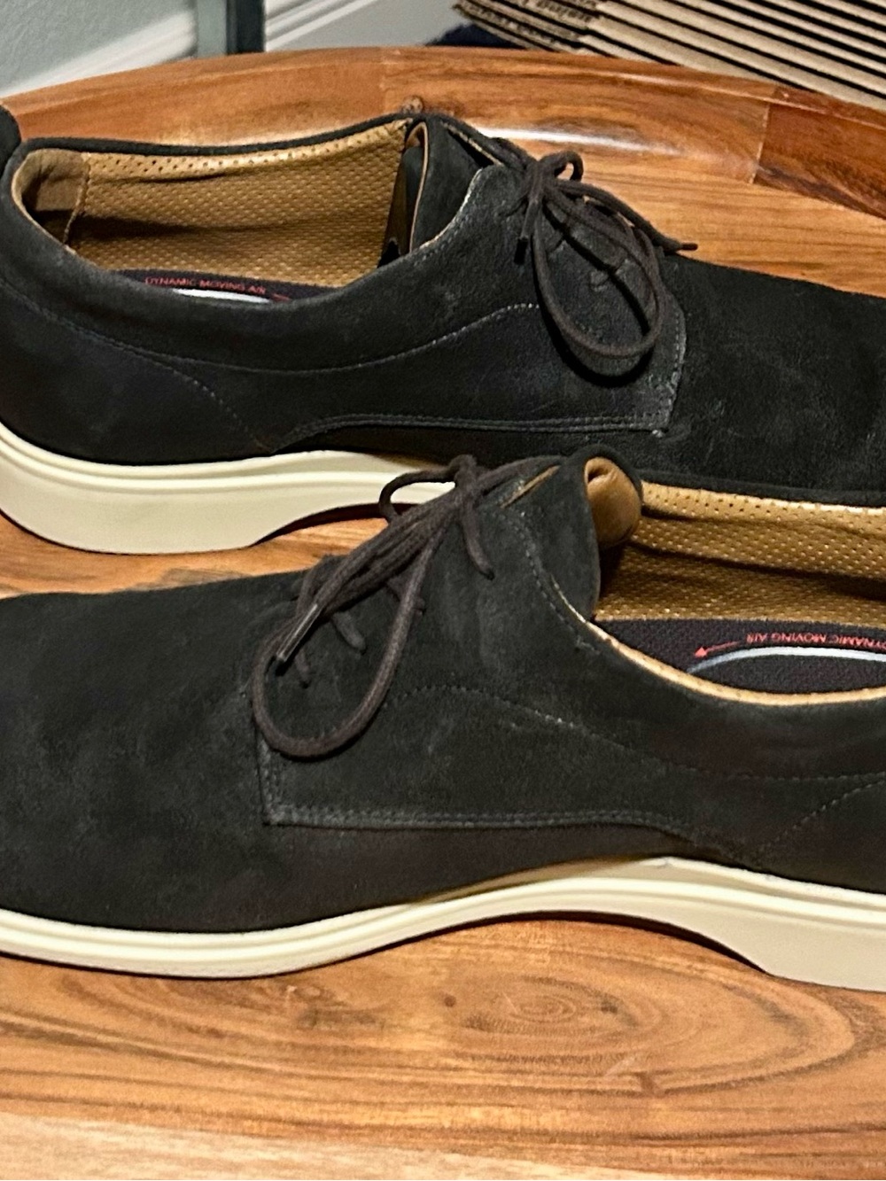 Amberjack Original Classic Suede Dress Shoe Sz 14 - Picture 2 of 7